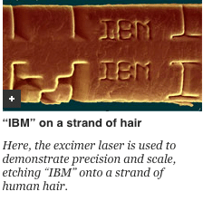 IBM first produces the excimer laser, but the laser has a history of its own starting in 1917 with the work of Max Plank’s quantum theory.