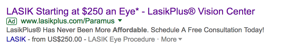 Lasik Plus Ad
